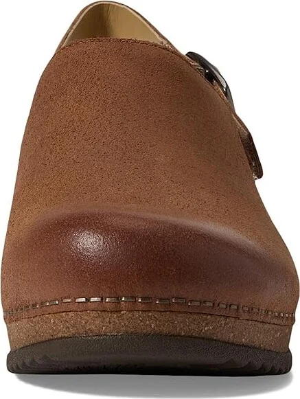 Dansko Merrin Women's Shoes Tan Burnished Suede : EU 36 (US Women's 5.5-6) Regular - Image 2