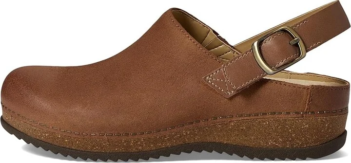 Dansko Merrin Women's Shoes Tan Burnished Suede : EU 36 (US Women's 5.5-6) Regular - Image 5