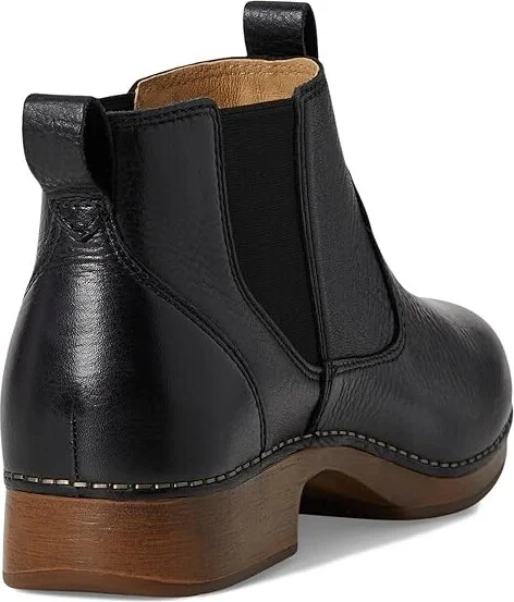 Dansko Michele Women's Boots Black : EU 40 (US Women's 9.5-10) Regular, Leather - Image 4
