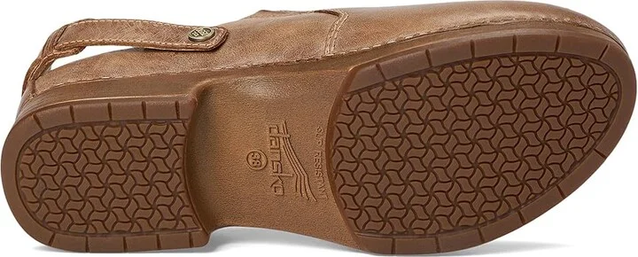 Dansko Millie Women's Shoes Tan Waxy Brush : EU 37 (US Women's 6.5-7) Regular, Leather/Suede - Image 3
