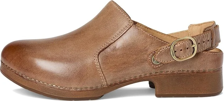 Dansko Millie Women's Shoes Tan Waxy Brush : EU 37 (US Women's 6.5-7) Regular, Leather/Suede - Image 6