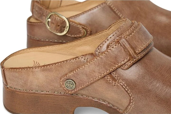 Dansko Millie Women's Shoes Tan Waxy Brush : EU 37 (US Women's 6.5-7) Regular, Leather/Suede - Image 7