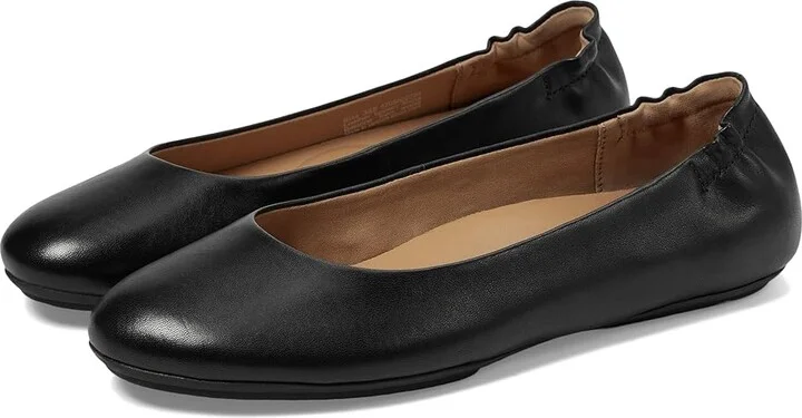 Dansko Mollie Women's Flat Shoes Black Nappa : EU 39.5 (US Women's 9.5) Regular, Suede