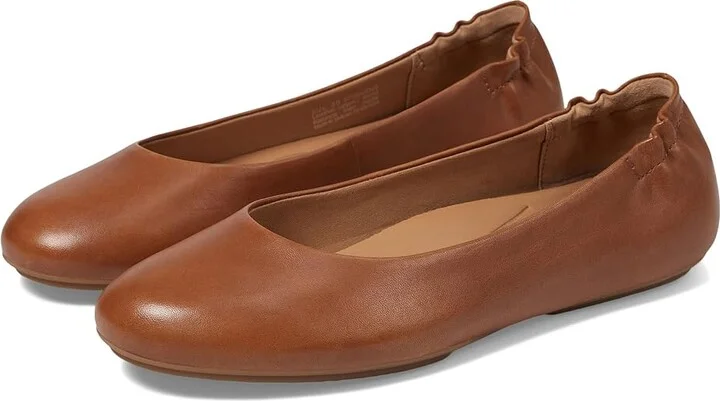 Dansko Mollie Women's Flat Shoes Luggage Nappa : EU 37.5 (US Women's 7.5) Regular, Suede