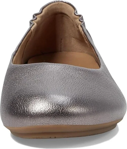 Dansko Mollie Women's Flat Shoes Pewter Metallic : EU 40 (US Women's 9.5-10) Regular, Suede - Image 2