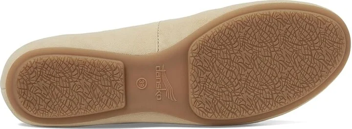 Dansko Mollie Women's Flat Shoes Sand Suede : EU 37.5 (US Women's 7.5) Regular - Image 3