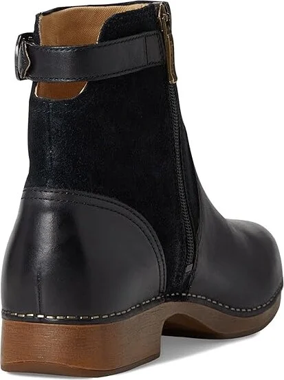 Dansko Monique Women's Boots Black : EU 41 (US Women's 10.5-11) Regular, Leather/Suede - Image 4