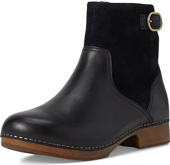 Dansko Monique Women's Boots Black : EU 41 (US Women's 10.5-11) Regular, Leather/Suede - Image 5