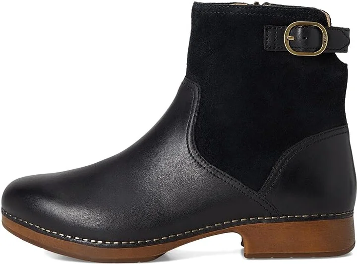 Dansko Monique Women's Boots Black : EU 41 (US Women's 10.5-11) Regular, Leather/Suede - Image 6