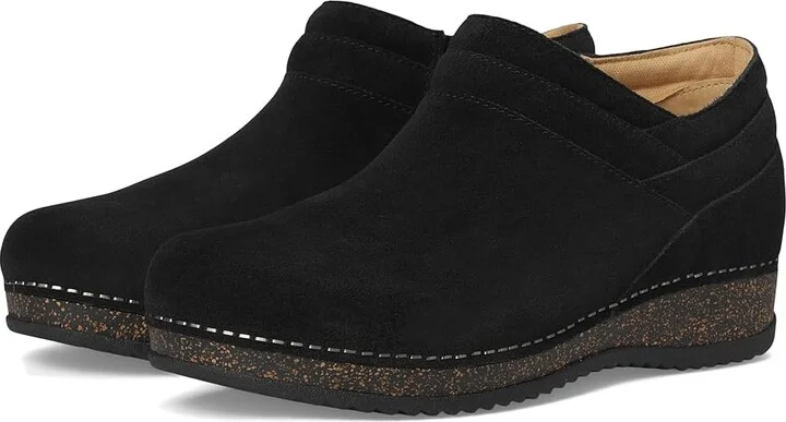 Dansko Muriel Women's Boots Black : EU 38 (US Women's 7.5-8) Regular, Leather
