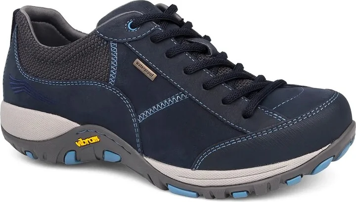 Navy Nubuck Leather