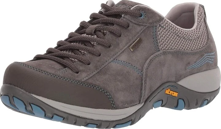 Dansko Paisley Women's Lace up casual Shoes Grey/Blue Suede Waterproof : EU 37 (US Women's 6.5-7) Regular, Leather - Image 2