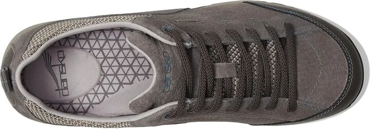 Dansko Paisley Women's Lace up casual Shoes Grey/Blue Suede Waterproof : EU 37 (US Women's 6.5-7) Regular, Leather - Image 3