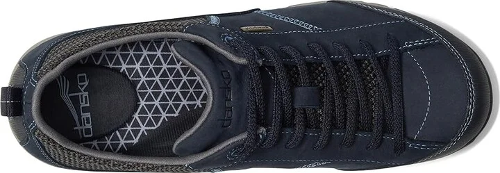 Dansko Paisley Women's Lace up casual Shoes Navy Milled Nubuck Waterproof : EU 37 (US Women's 6.5-7) Regular, Leather - Image 3