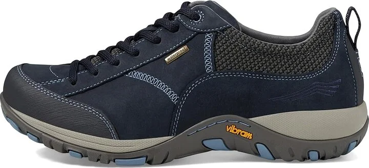 Dansko Paisley Women's Lace up casual Shoes Navy Milled Nubuck Waterproof : EU 37 (US Women's 6.5-7) Regular, Leather - Image 7
