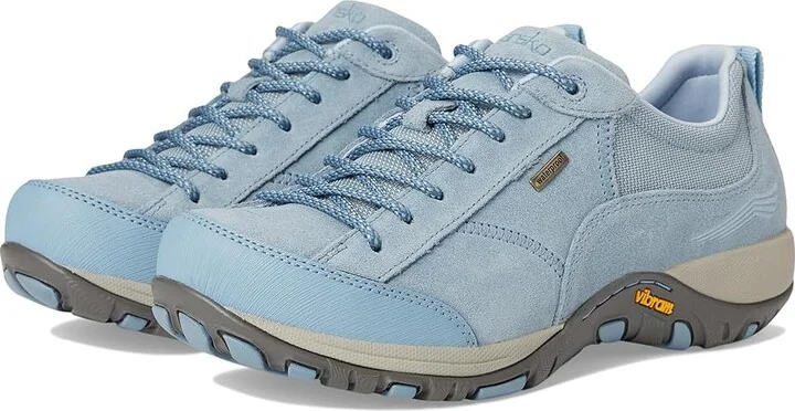 Dansko Paisley Women's Lace up casual Shoes Sky Waterproof : EU 37 (US Women's 6.5-7) Regular, Leather