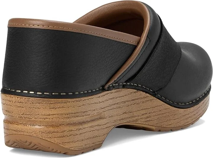 Dansko Pearson Women's Flat Shoes Black : EU 36 (US Women's 5.5-6) Regular, Leather - Image 4
