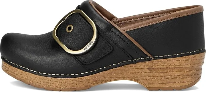 Dansko Pearson Women's Flat Shoes Black : EU 36 (US Women's 5.5-6) Regular, Leather - Image 6