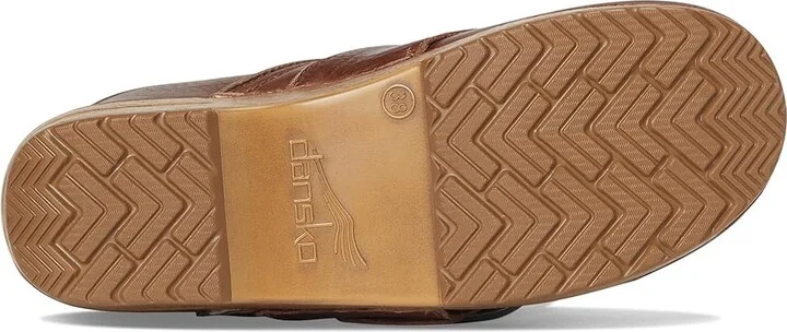 Dansko Pearson Women's Flat Shoes Brown Waxy Milled : EU 41 (US Women's 10.5-11) Regular, Leather - Image 3