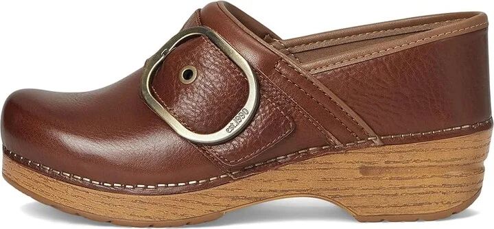 Dansko Pearson Women's Flat Shoes Brown Waxy Milled : EU 41 (US Women's 10.5-11) Regular, Leather - Image 6