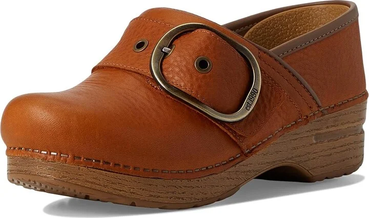 Dansko Pearson Women's Flat Shoes Tan : EU 36 (US Women's 5.5-6) Regular, Leather - Image 5