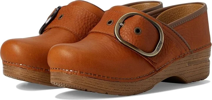 Dansko Pearson Women's Flat Shoes Tan : EU 36 (US Women's 5.5-6) Regular, Leather