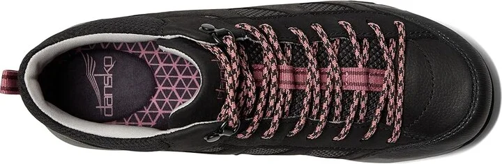 Dansko Perrin Women's Shoes Black Milled Nubuck : EU 36 (US Women's 5.5-6) Regular, Rubber - Image 2