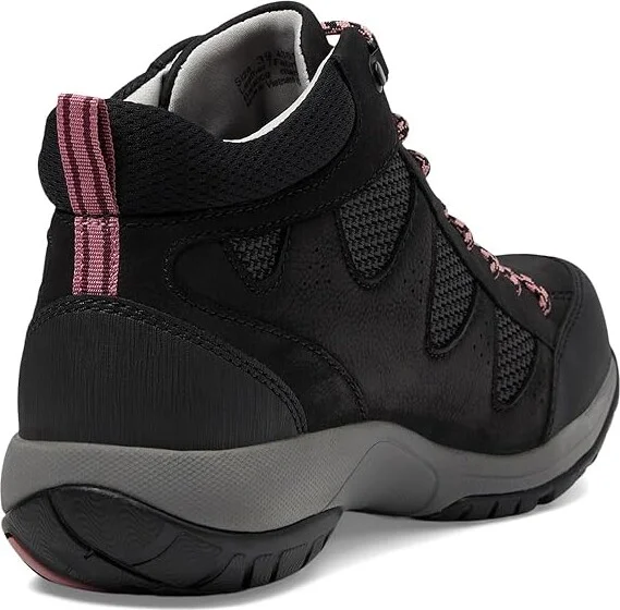 Dansko Perrin Women's Shoes Black Milled Nubuck : EU 36 (US Women's 5.5-6) Regular, Rubber - Image 4