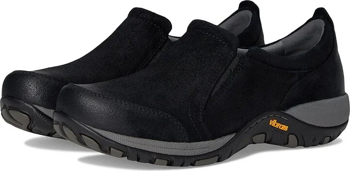 Black Waterproof Burnished Suede