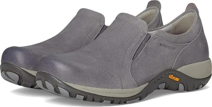 Dansko Pippy Women's Cold Weather Boots Grey Waterproof Burnished Suede : EU 37 (US Women's 6.5-7) Regular, Synthetic