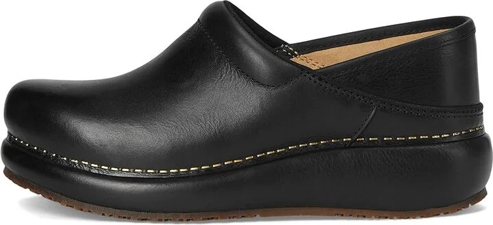 Dansko Platform Pro Women's Shoes Black Burnished Nubuck : EU 39 (US Women's 8.5-9) Regular, Leather - Image 6