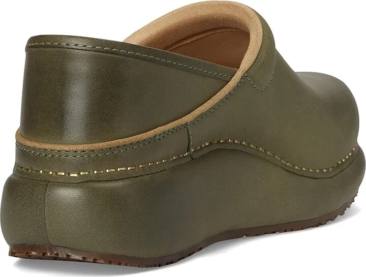 Dansko Platform Pro Women's Shoes Green Burnished : EU 41 (US Women's 10.5-11) Regular, Leather - Image 4