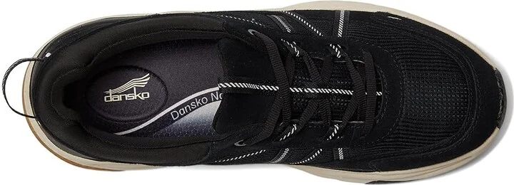 Dansko Poppy Women's Shoes Black : EU 38 (US Women's 7.5-8) Regular, Leather - Image 2