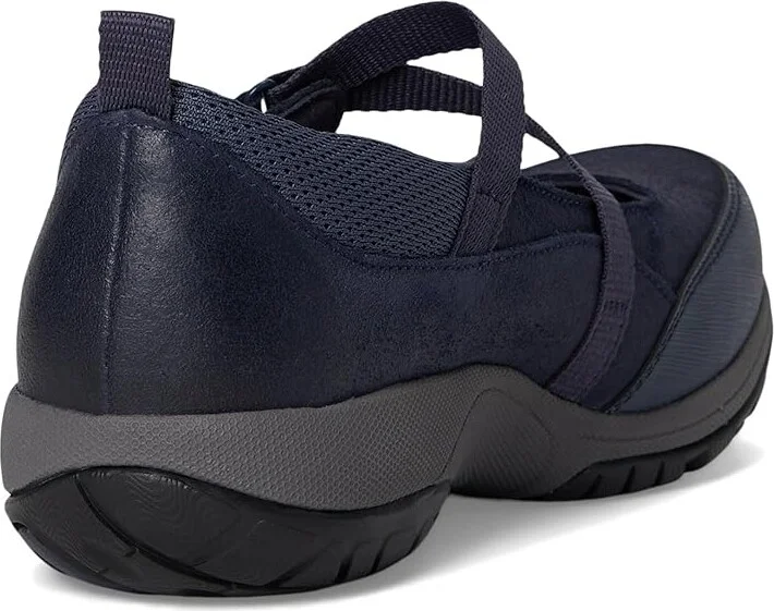 Dansko Primrose Women's Flat Shoes Navy Burnished Suede : EU 40 (US Women's 9.5-10) Regular, Leather - Image 4