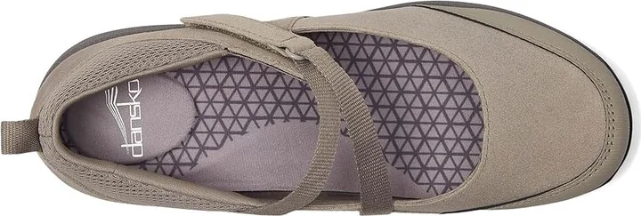 Dansko Primrose Women's Flat Shoes Taupe : EU 37 (US Women's 6.5-7) Regular, Leather - Image 2