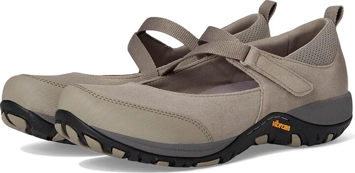 Dansko Primrose Women's Flat Shoes Taupe : EU 37 (US Women's 6.5-7) Regular, Leather