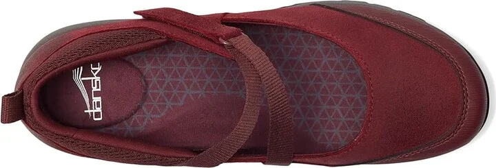 Dansko Primrose Women's Flat Shoes Wine : EU 36 (US Women's 5.5-6) Regular, Leather - Image 2