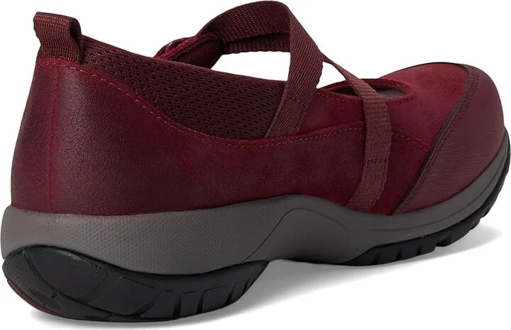 Dansko Primrose Women's Flat Shoes Wine : EU 36 (US Women's 5.5-6) Regular, Leather - Image 4