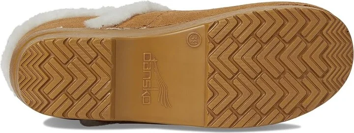 Dansko Professinal Women's Flat Shoes Tan : EU 39 (US Women's 8.5-9) Regular, Suede - Image 3