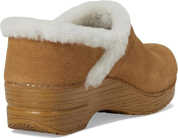 Dansko Professinal Women's Flat Shoes Tan : EU 39 (US Women's 8.5-9) Regular, Suede - Image 4