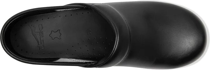 Dansko Professional Women's Clog Shoes Black Box : EU 36 (US Women's 5.5-6) Regular, Leather/Synthetic - Image 2