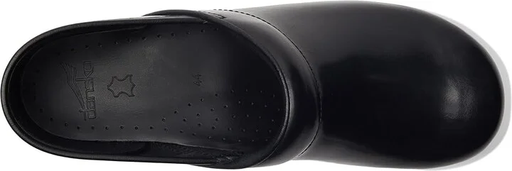 Dansko Professional Women's Clog Shoes Black Cabrio Leather : EU 35 (US Women's 4.5-5) Regular, Leather/Synthetic - Image 9