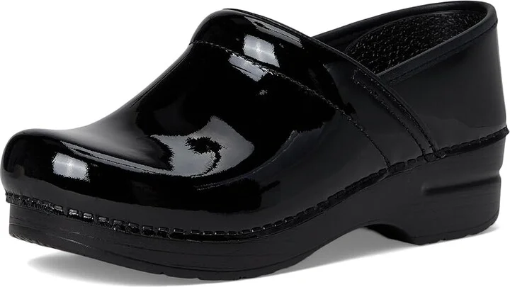 Dansko Professional Women's Clog Shoes Black Patent Leather : EU 36 (US Women's 5.5-6) Regular, Leather/Synthetic - Image 6
