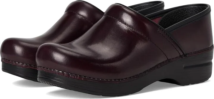Dansko Professional Women's Clog Shoes Cordovan Cabrio : EU 35 (US Women's 4.5-5) Regular, Leather/Synthetic