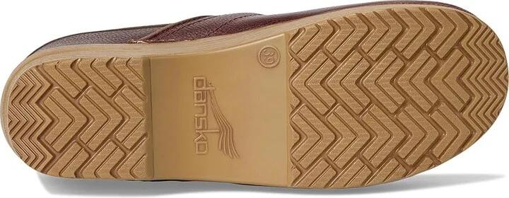 Dansko Professional Women's Clog Shoes Cordovan Milled : EU 38 (US Men's 4.5-5 - Women's 7.5-8) Regular, Leather/Synthetic - Image 3