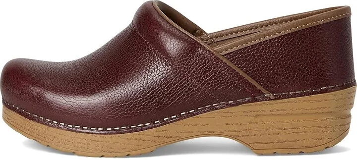 Dansko Professional Women's Clog Shoes Cordovan Milled : EU 38 (US Men's 4.5-5 - Women's 7.5-8) Regular, Leather/Synthetic - Image 6