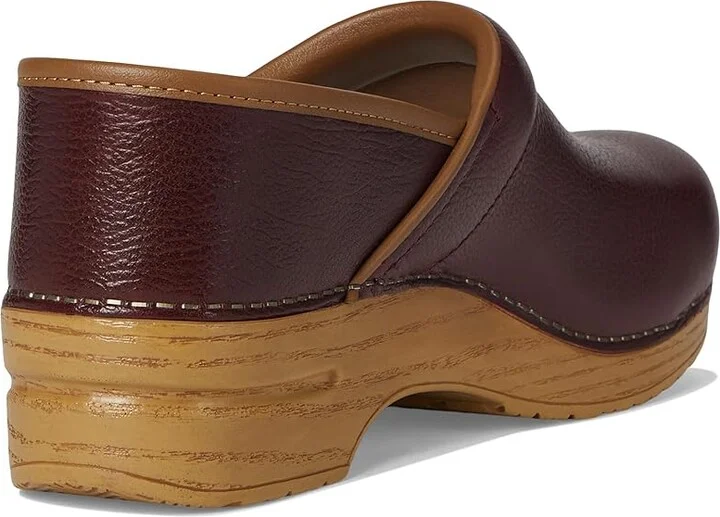 Dansko Professional Women's Clog Shoes Cordovan Milled : EU 38 (US Men's 4.5-5 - Women's 7.5-8) Regular, Leather/Synthetic - Image 10