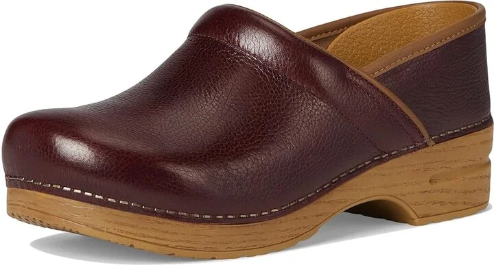 Dansko Professional Women's Clog Shoes Cordovan Milled : EU 38 (US Men's 4.5-5 - Women's 7.5-8) Regular, Leather/Synthetic - Image 11