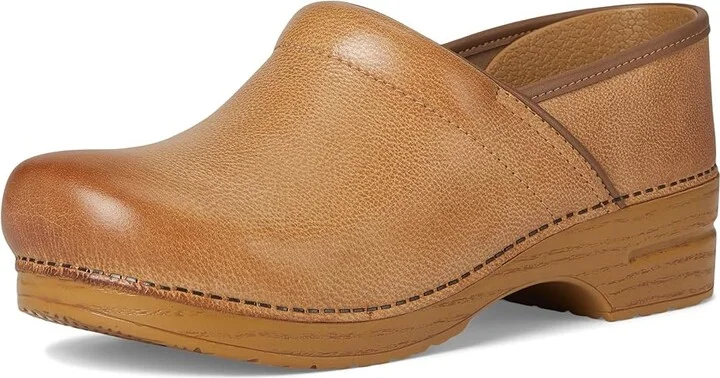 Dansko Professional Women's Clog Shoes Honey : EU 46 (US Women's 15.5-16) Regular, Leather - Image 5