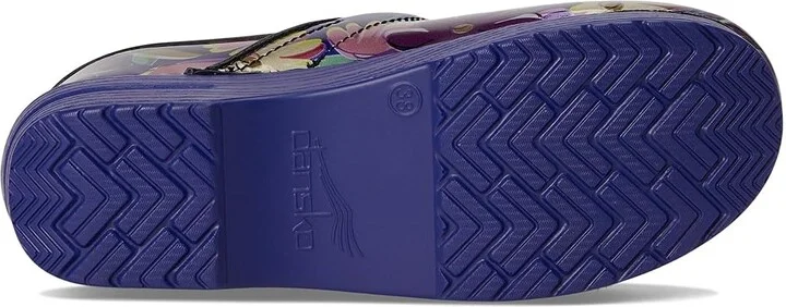 Dansko Professional Women's Clog Shoes Indigo : EU 37 (US Women's 6.5-7) Regular, Leather - Image 3
